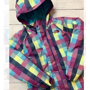 The North Face Girl’s Triclimate Jacket Plaid Ski